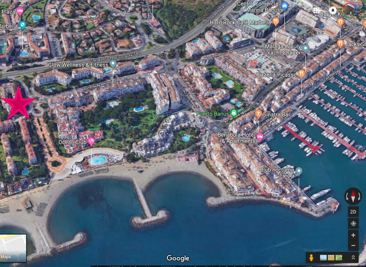 Puerto Banus With Private Garden Apartment Marbella Exterior foto